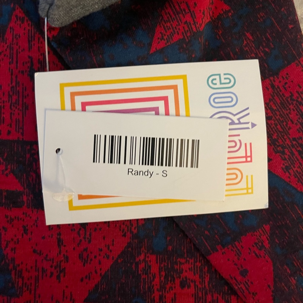 LuLaRoe Randy Raglan Tee - Picture 3 of 4